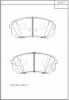 HYUNDAI 58101E6A10 Brake Pad Set, disc brake